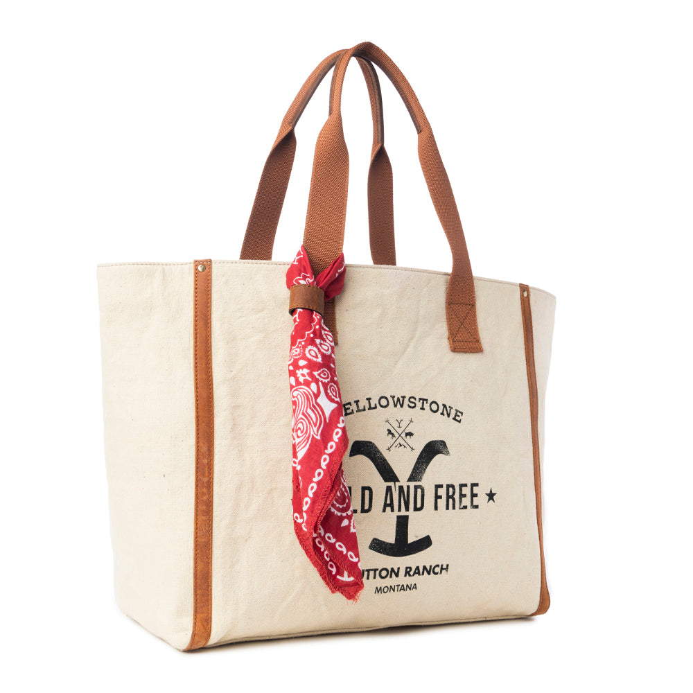 Yellowstone Creek Weekender Bag with Scarf Variant Combo