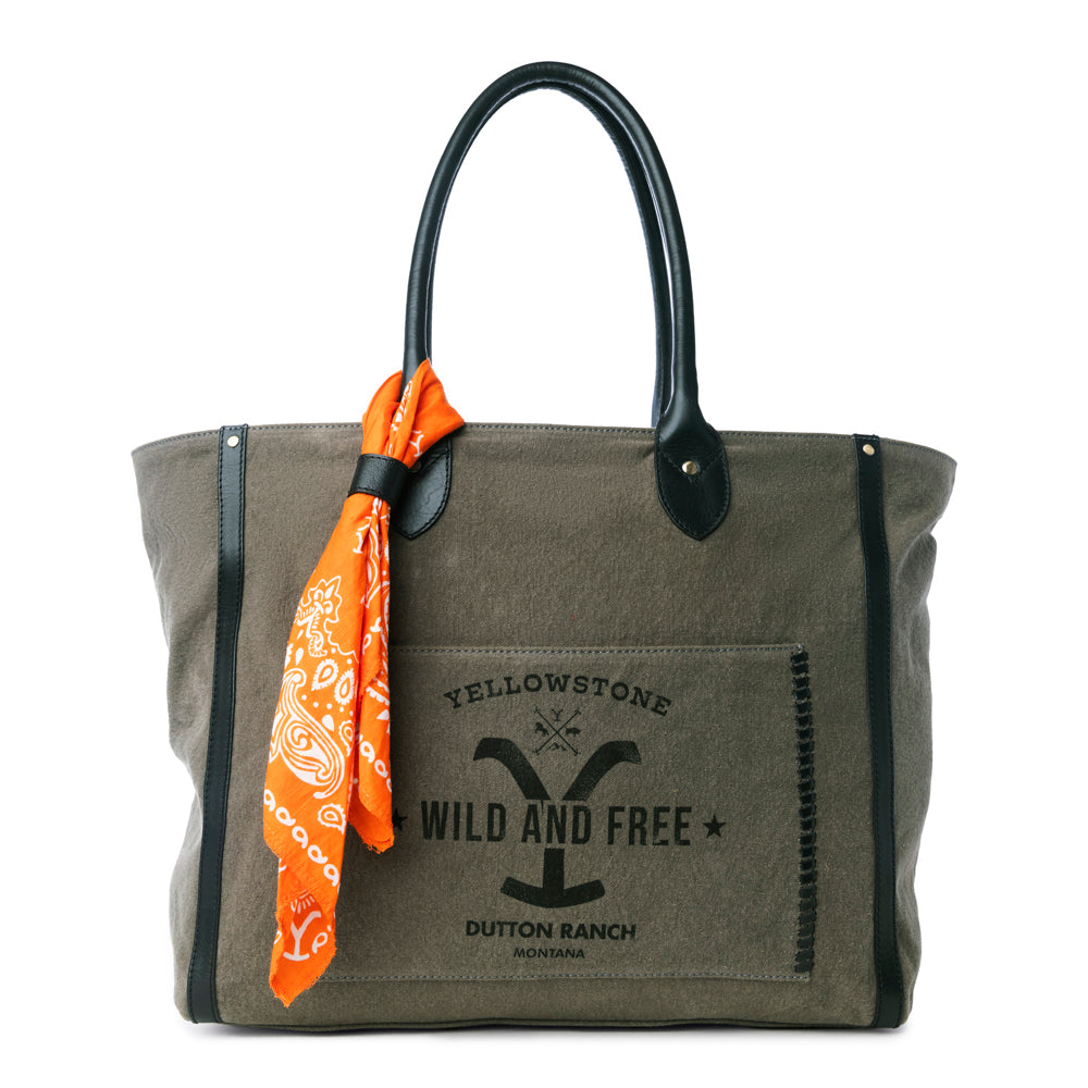 Yellowstone Velorra Weekender Bag with Scarf Variant Combo