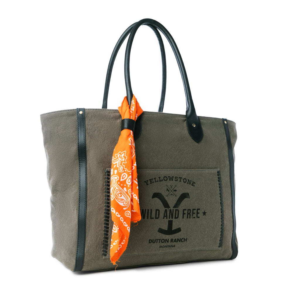 Yellowstone Velorra Weekender Bag with Scarf Variant Combo