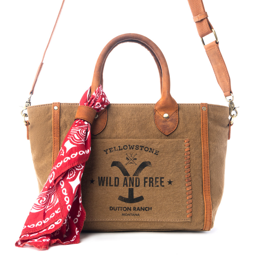 Yellowstone Montana Shadow CrossBody Bag with Scarf Variant Combo