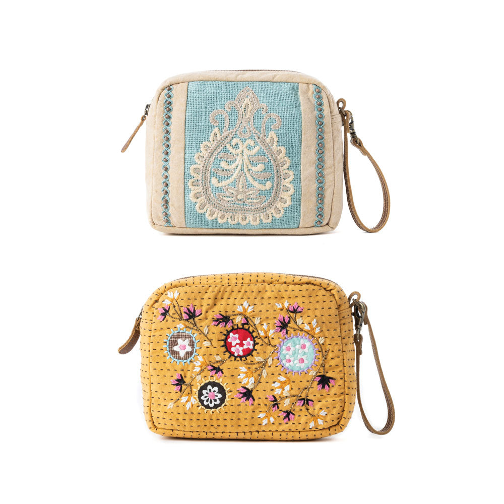 Azure Dune Canvas Pouch Variant Combo