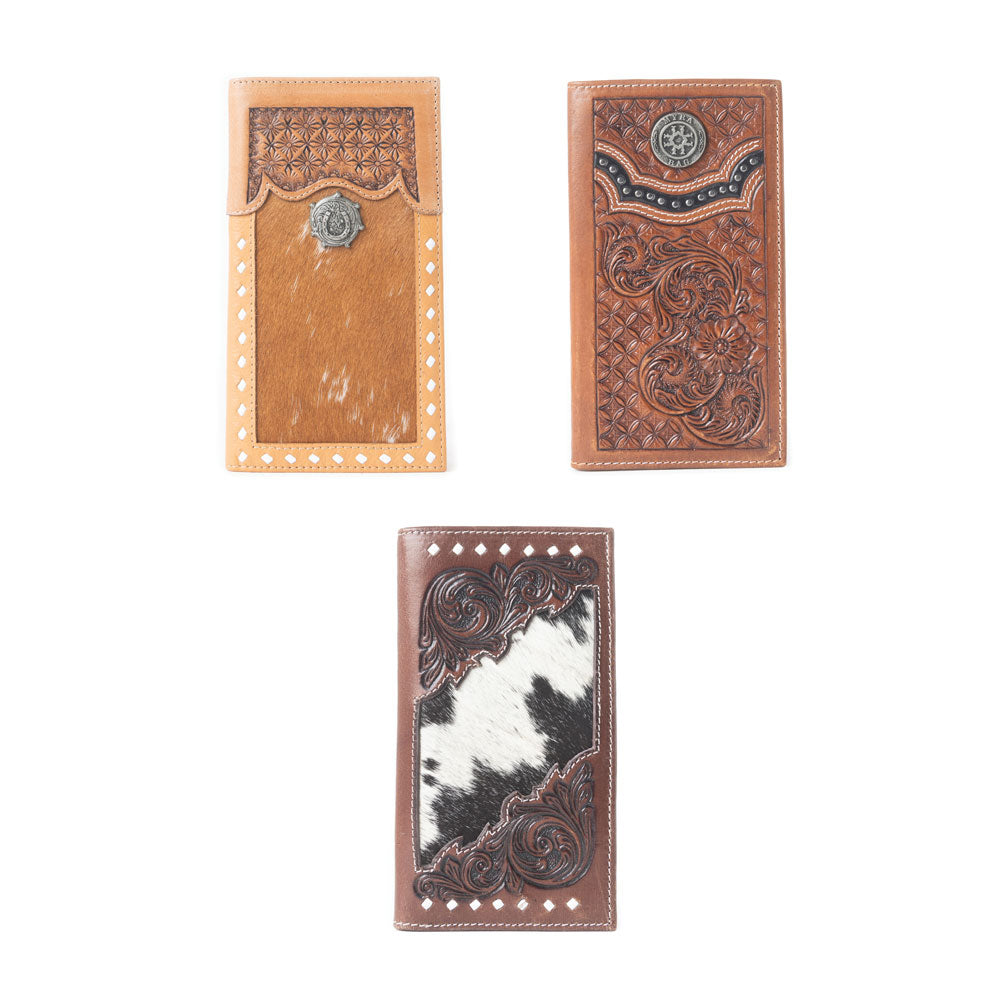 Silvermark Handtooled Leather Wallet Variant Combo