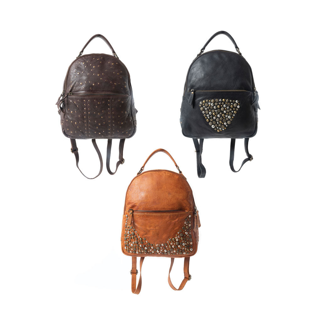 Midnight Rodeo Leather Backpack Variant Combo