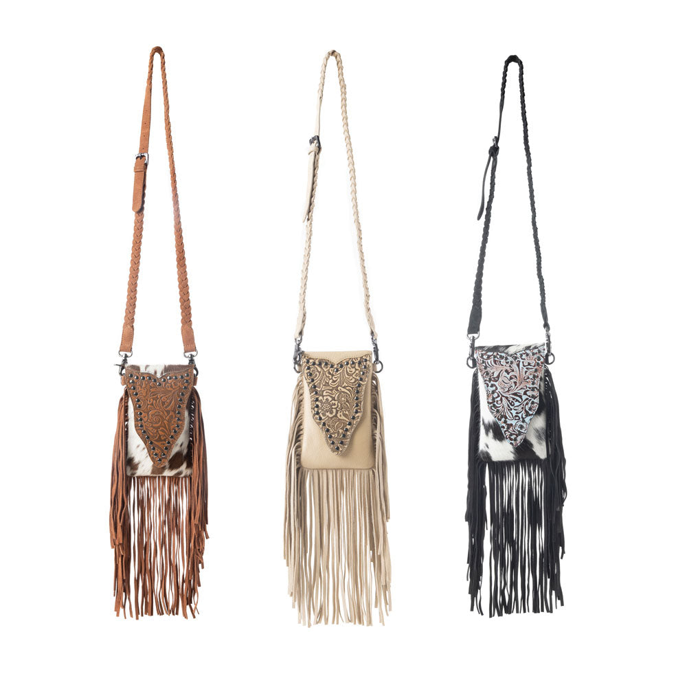 Dusk Dust Fringe Leather Bag Variant Combo