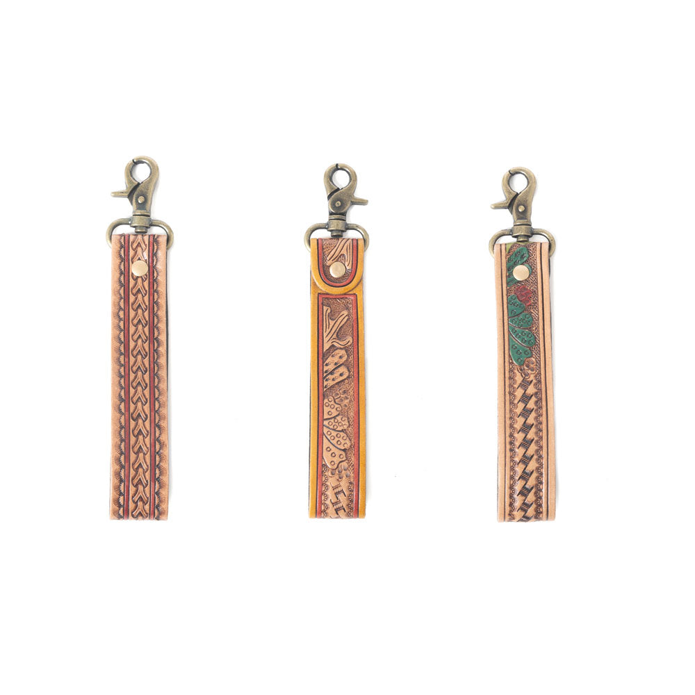 Bronco Loop Leather Key Fob Variant Combo