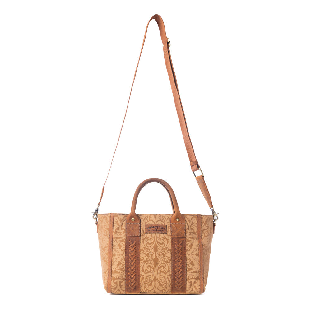 Yellowstone Valley Mini CrossBody Bag in Amber