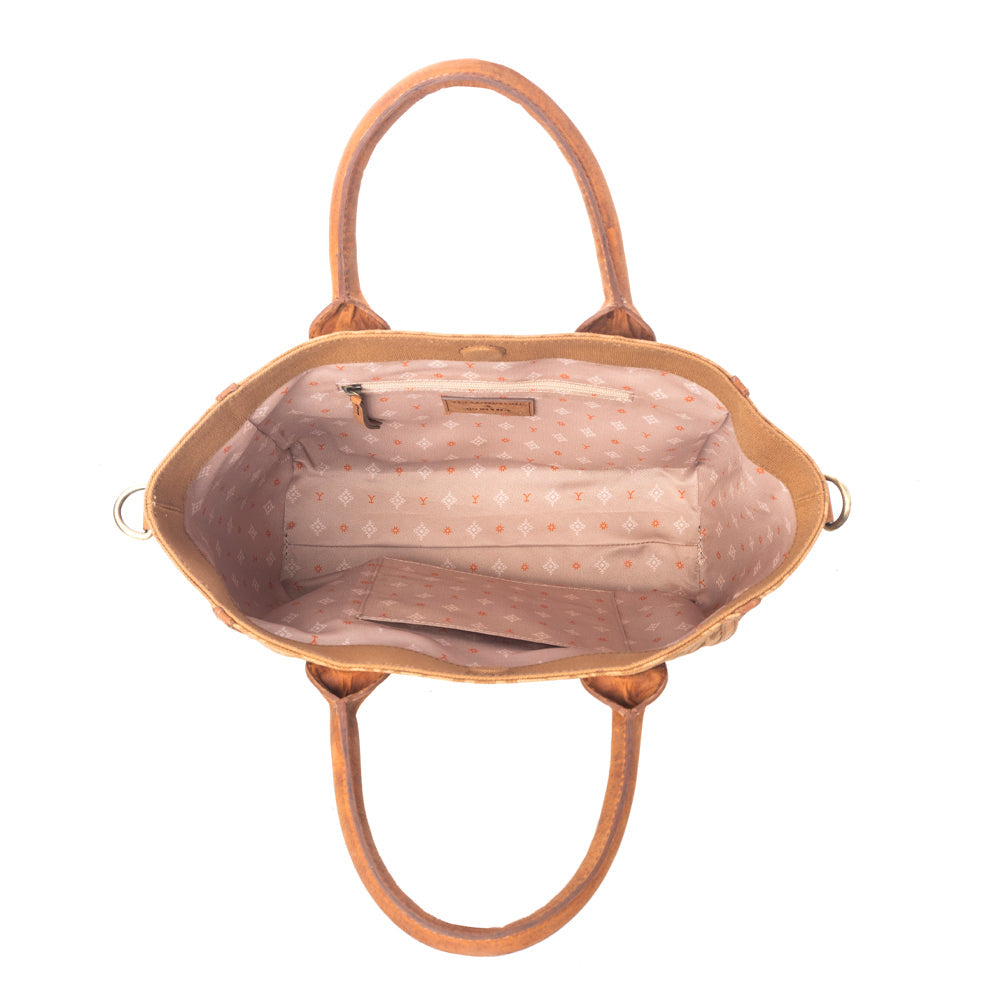 Yellowstone Valley Mini CrossBody Bag in Amber