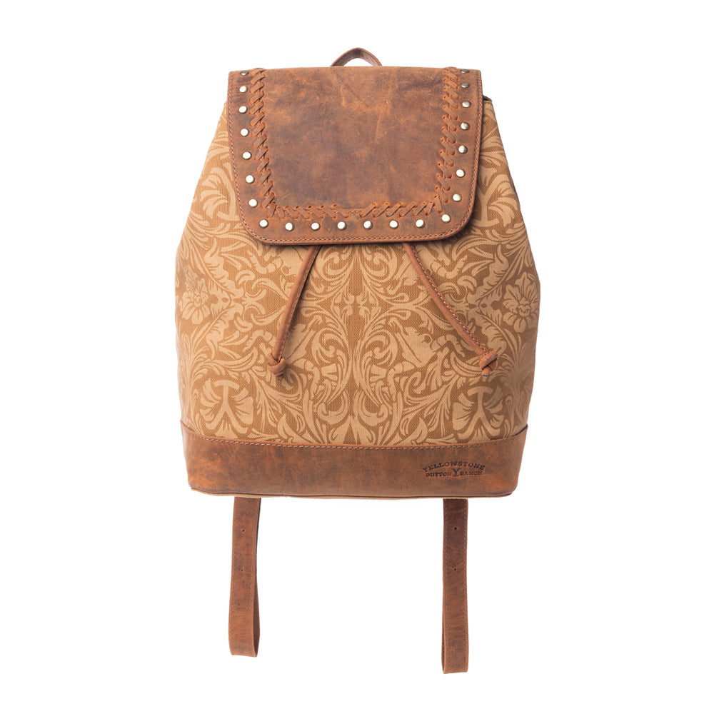 Yellowstone Amber Sienna Drawstring Backpack