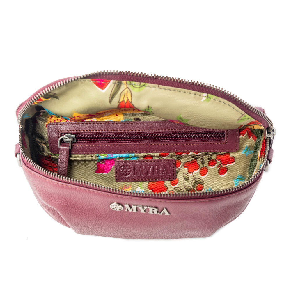 Wild Plum Range Leather Fanny Pack in Ranch Ruby