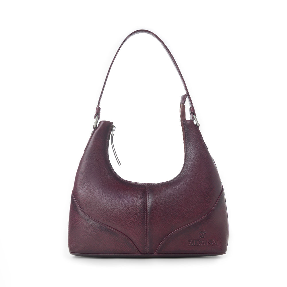 Zidana Winchester Loop Veg Tanned Leather Shoulder Bag Variant Combo