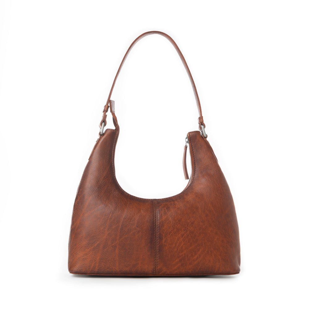 Zidana Winchester Loop Veg Tanned Leather Shoulder Bag Variant Combo