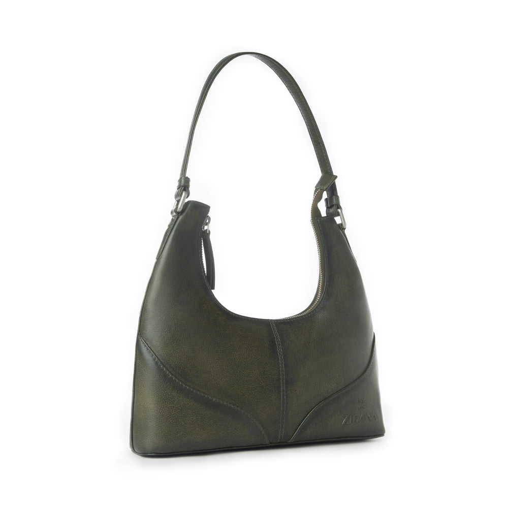 Zidana Winchester Loop Veg Tanned Leather Shoulder Bag Variant Combo