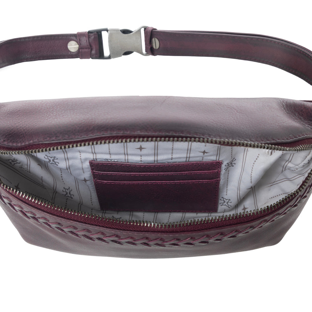 Zidana Amarillo Handstitched Veg Tanned Leather Fanny Pack Variant Combo