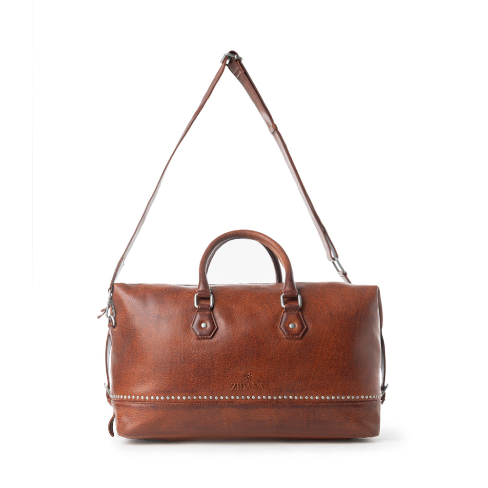 Zidana Sundown Plains Veg Tanned Leather Traveller Bag Variant Combo