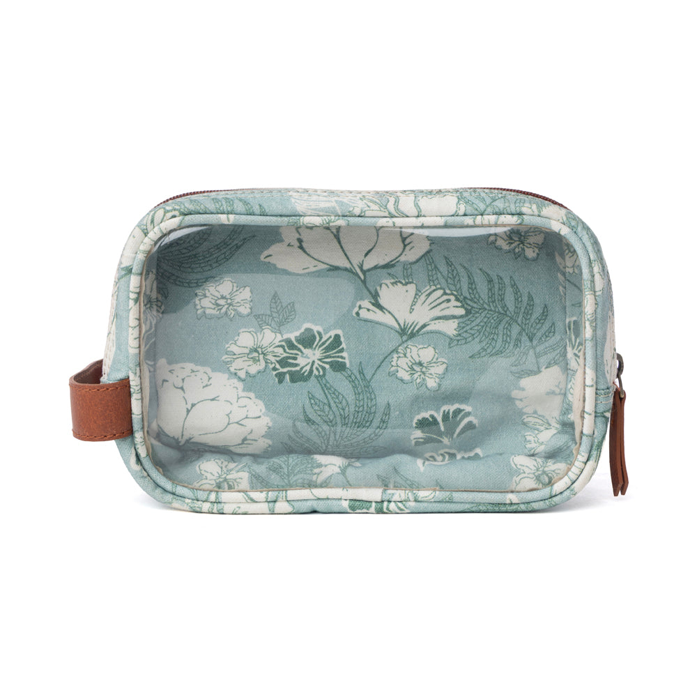 Willow Grove Cotton & Plastic Men's Shaving Kit in Eucalyptus Mist