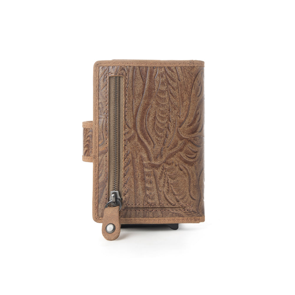 Wild Rose Leather Credit Card Holder Variant Combo