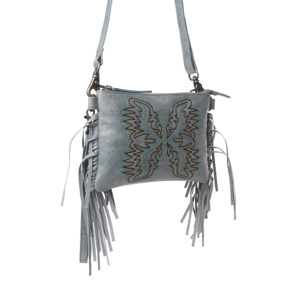 ThunderFly Fringed Leather Bag Variant Combo