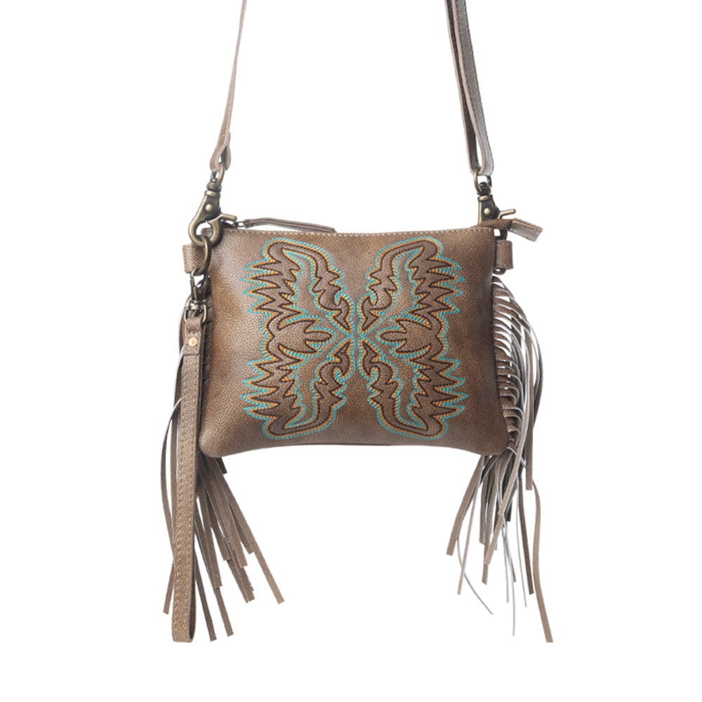 ThunderFly Fringed Leather Bag Variant Combo