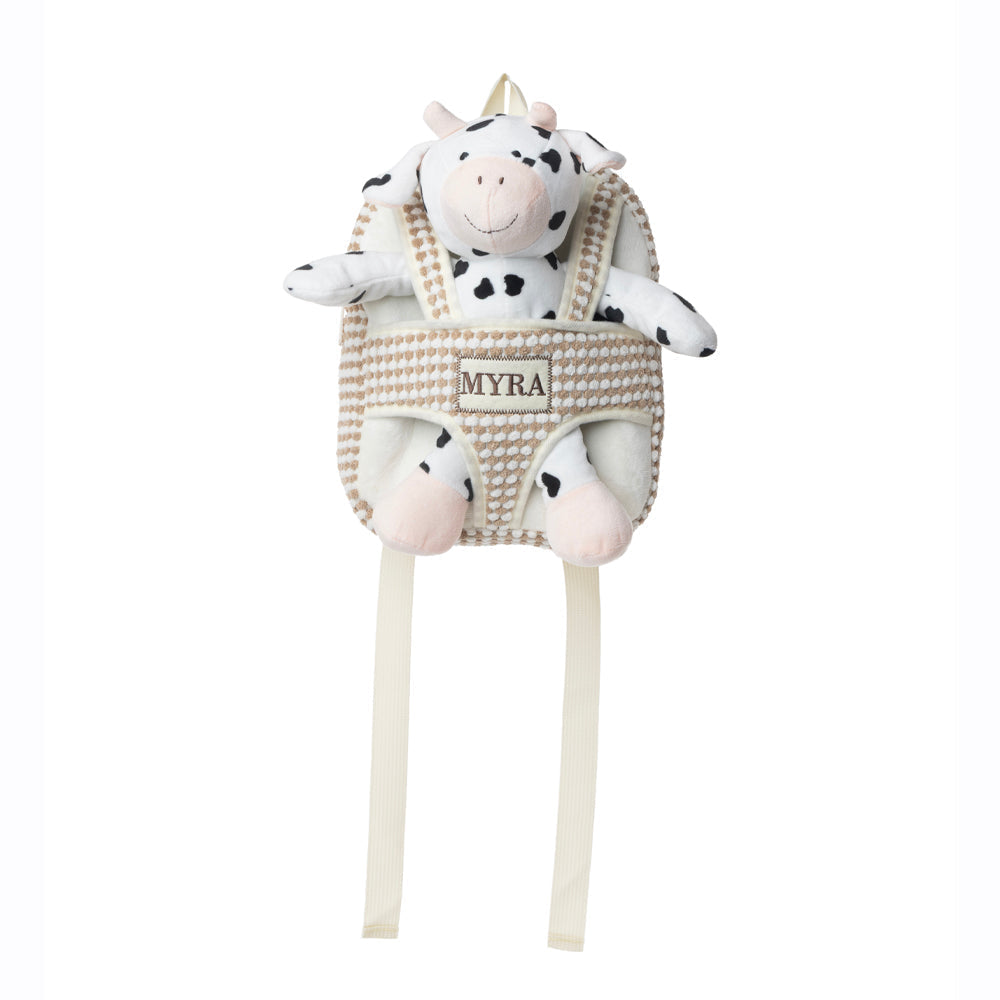 MiniMoozie Kids' Backpack in Blush White