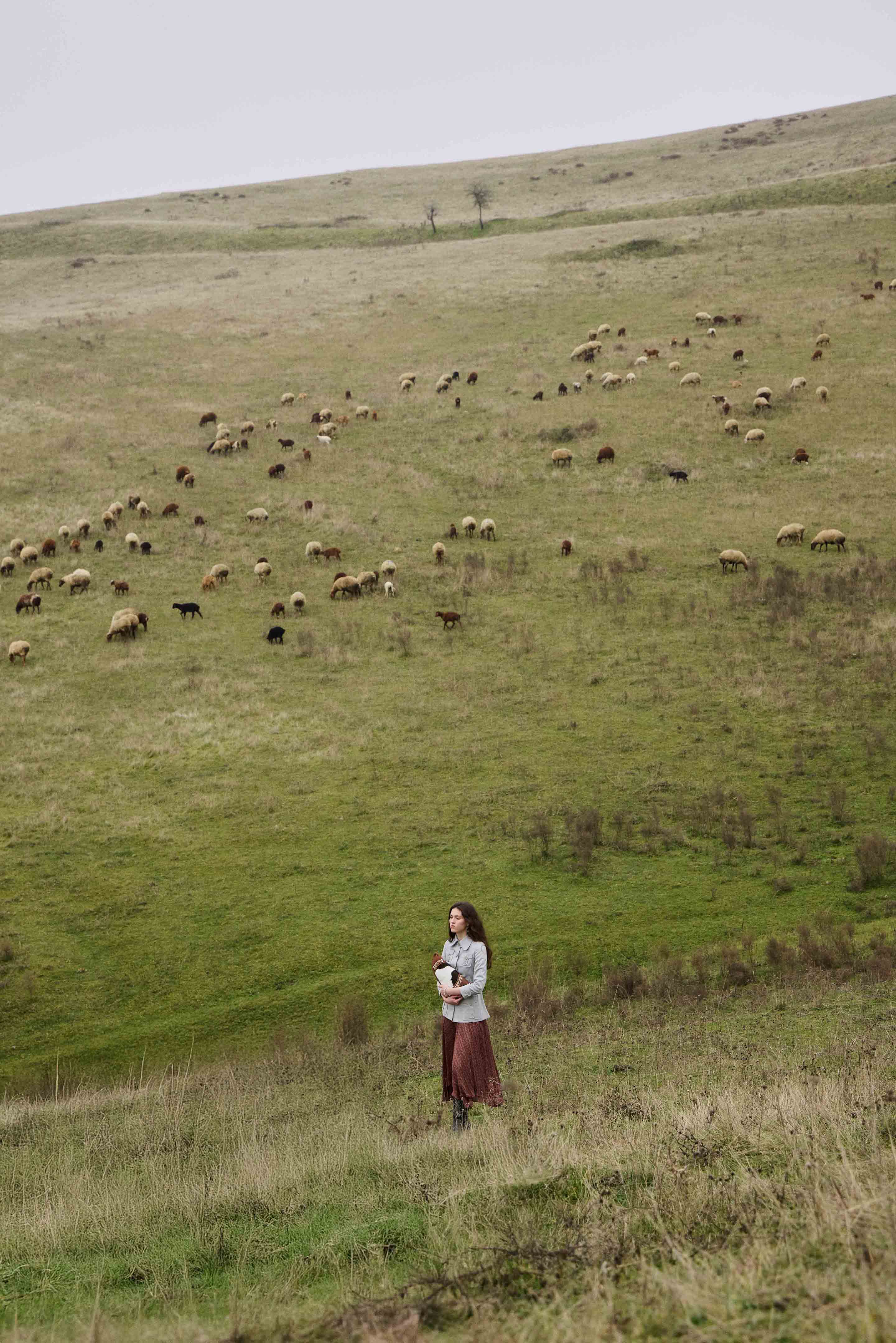 Myra Desert Ridge Hairon Gun Case in Saddle Onyx