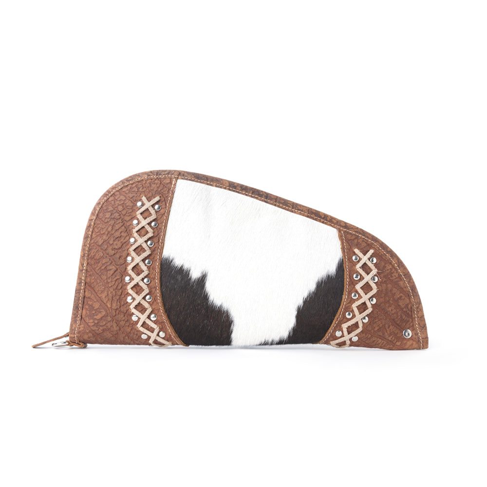 Myra Desert Ridge Hairon Gun Case in Saddle Onyx