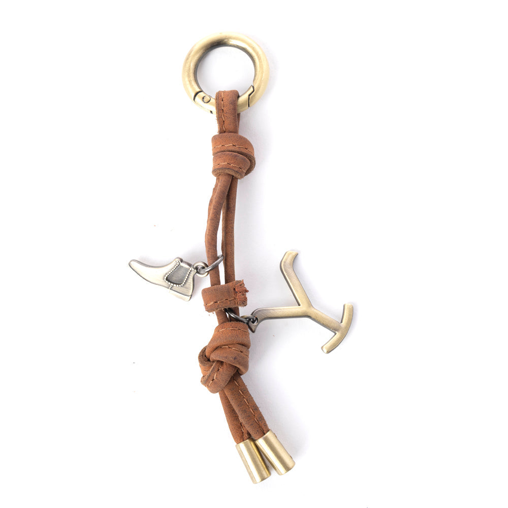 Yellowstone Longhorn Leather Key Fob Variant Combo