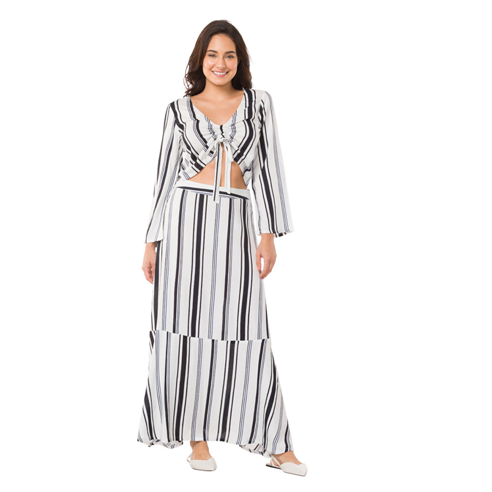 Streaky Smudgy Top and Skirt