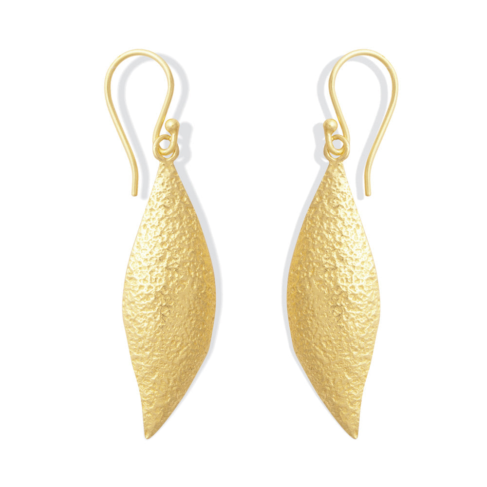 Roman Gold Drop Earrings