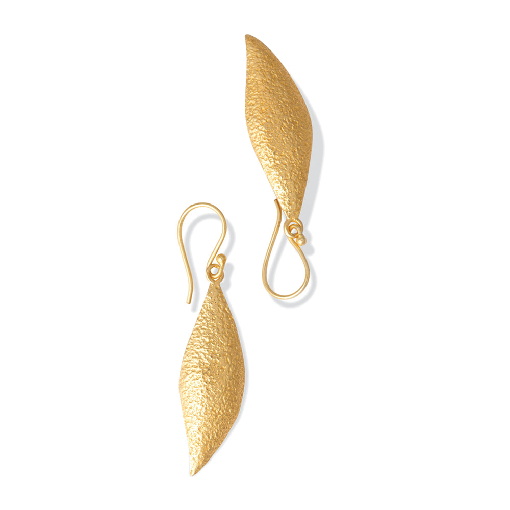 Roman Gold Drop Earrings
