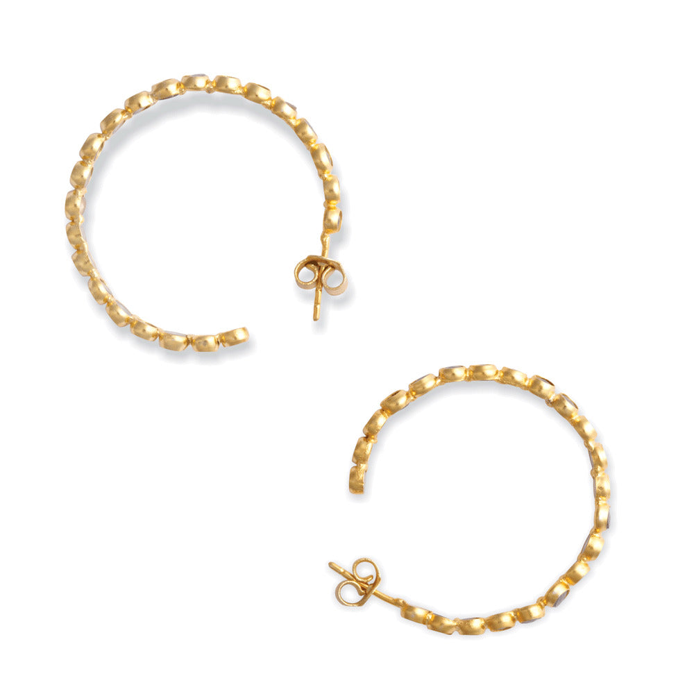 Moonshine Hoop Earrings