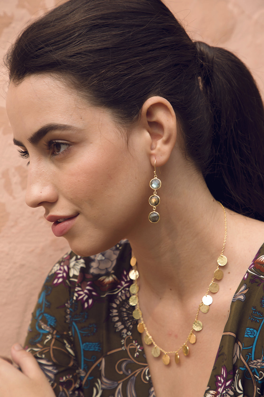 Trio Triumph Drop Earrings