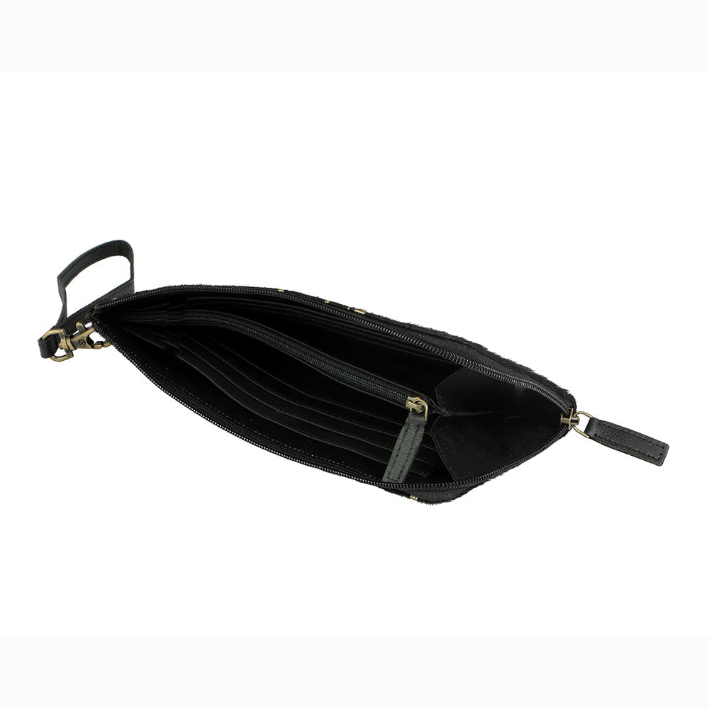 GILTED BLACK WALLET