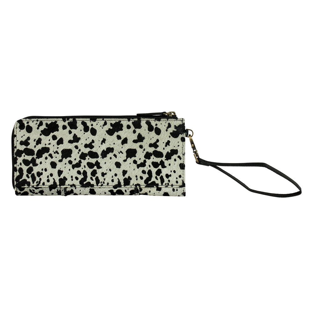 MOTTLED PLUMAGE WALLET