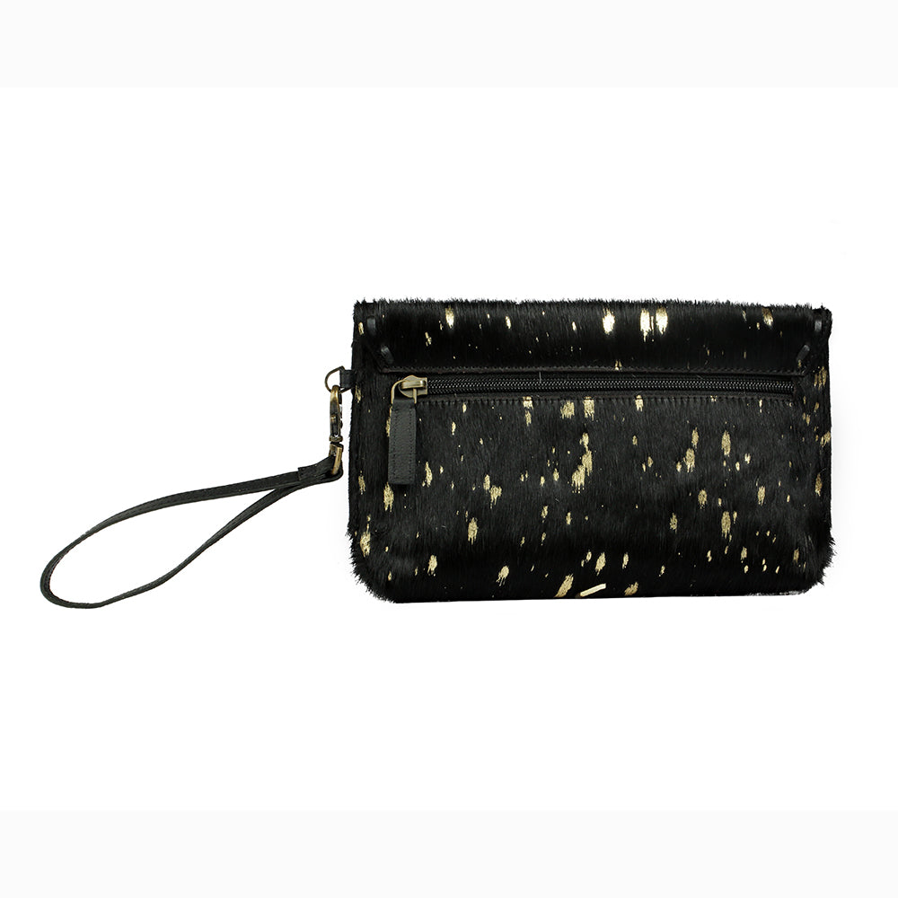 GOLD SEQUINS WALLET