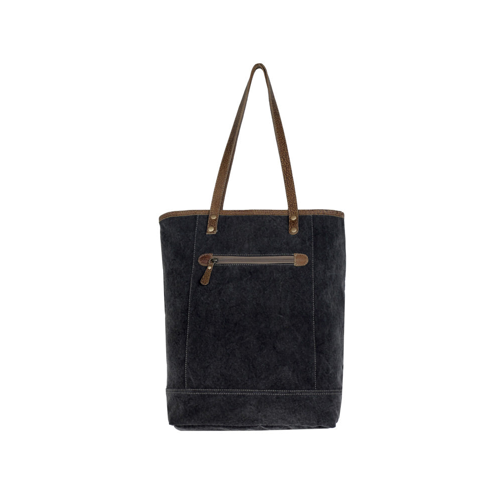 Sooty Specks Canvas & Hairon Bag