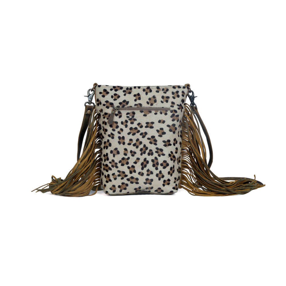 Ornamental Leather & Hairon Bag