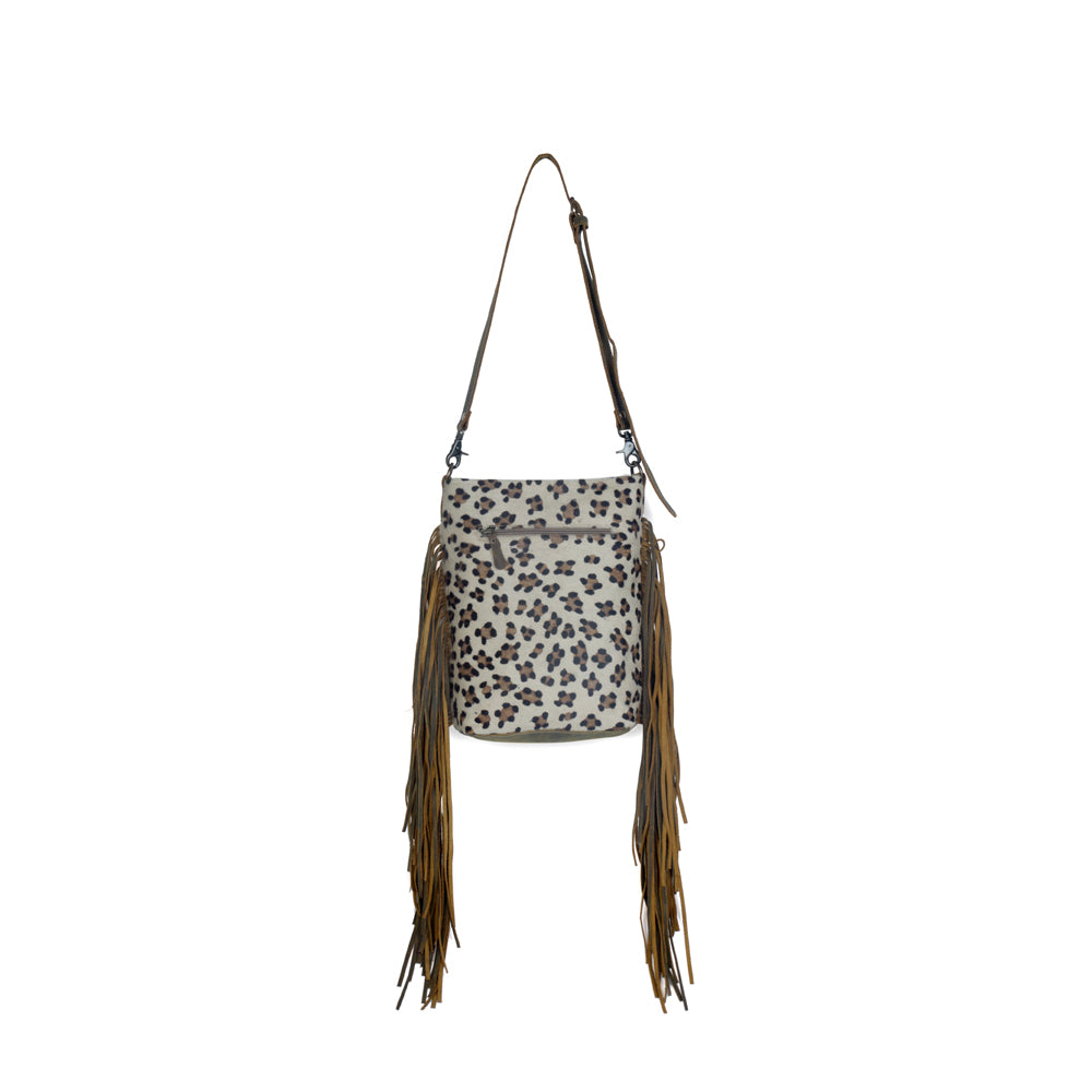 Ornamental Leather & Hairon Bag