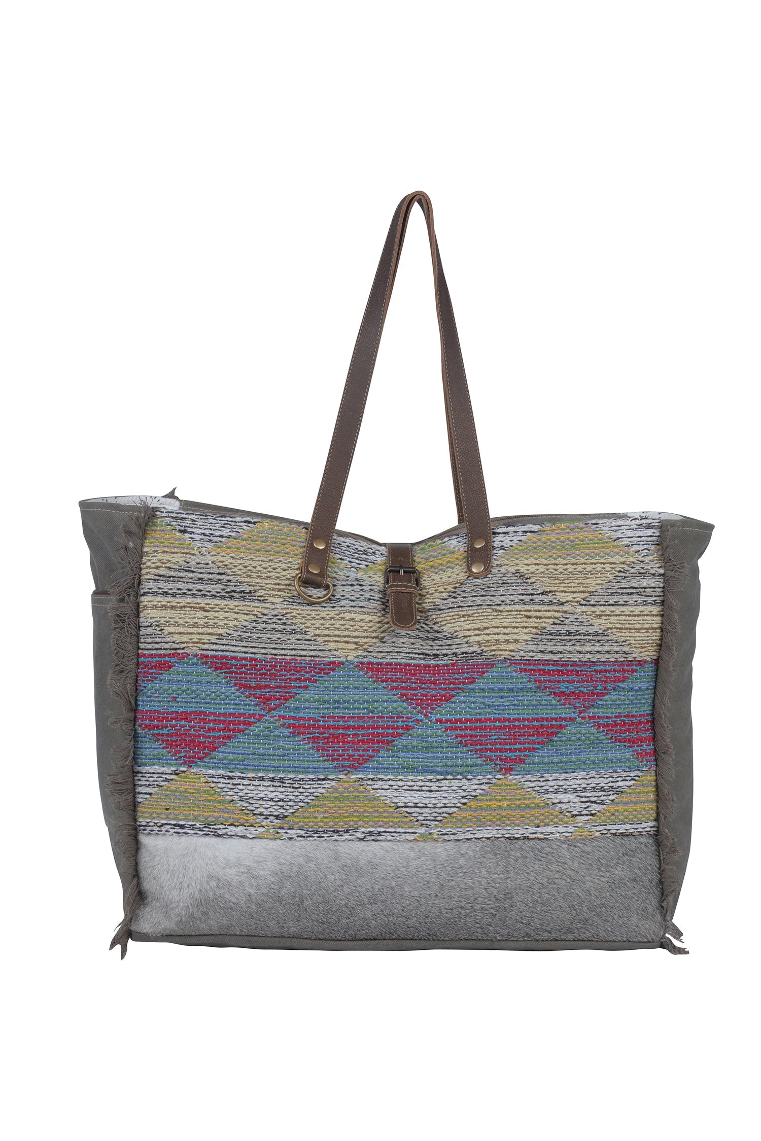 Vibrant Pyramids Weekender Bag
