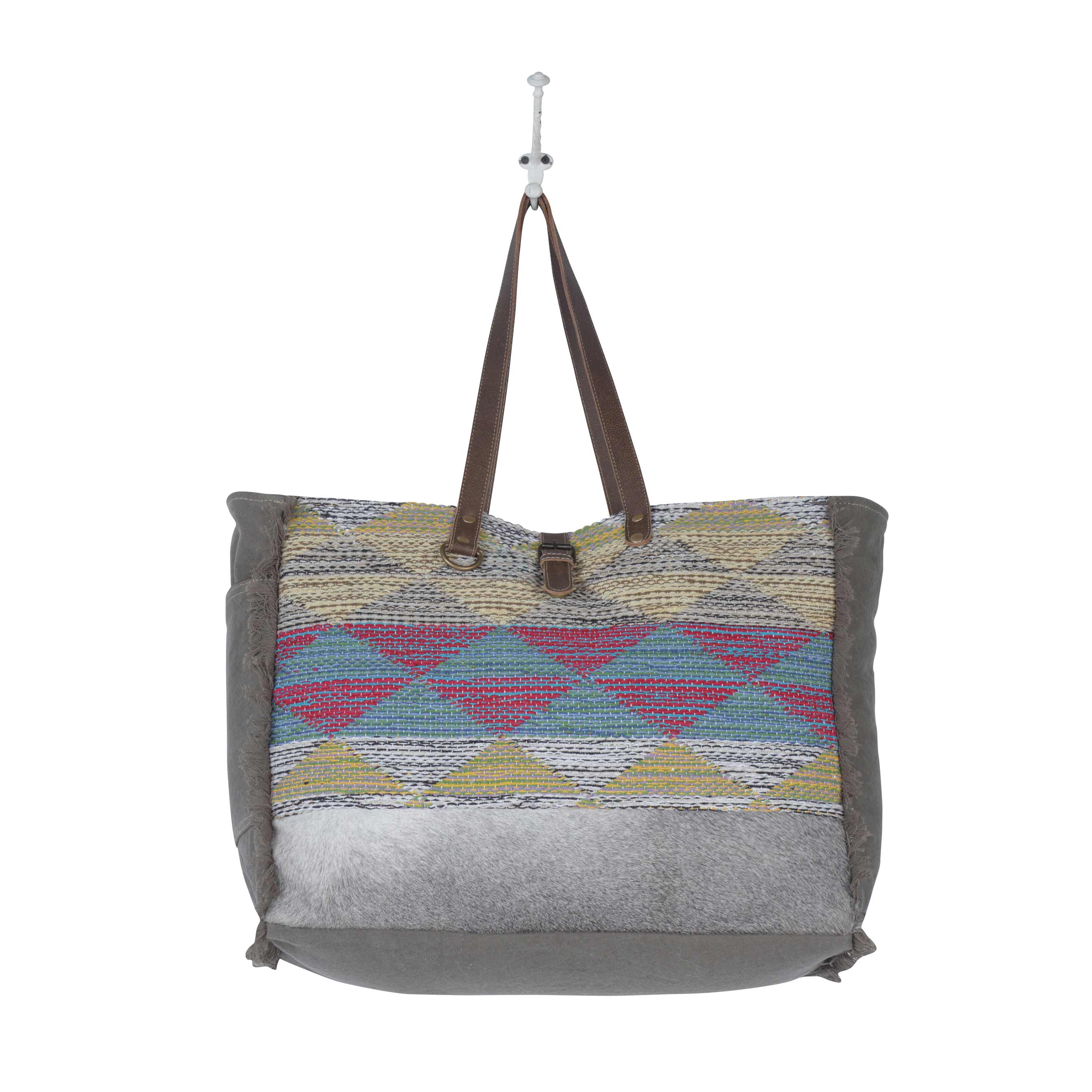 Vibrant Pyramids Weekender Bag