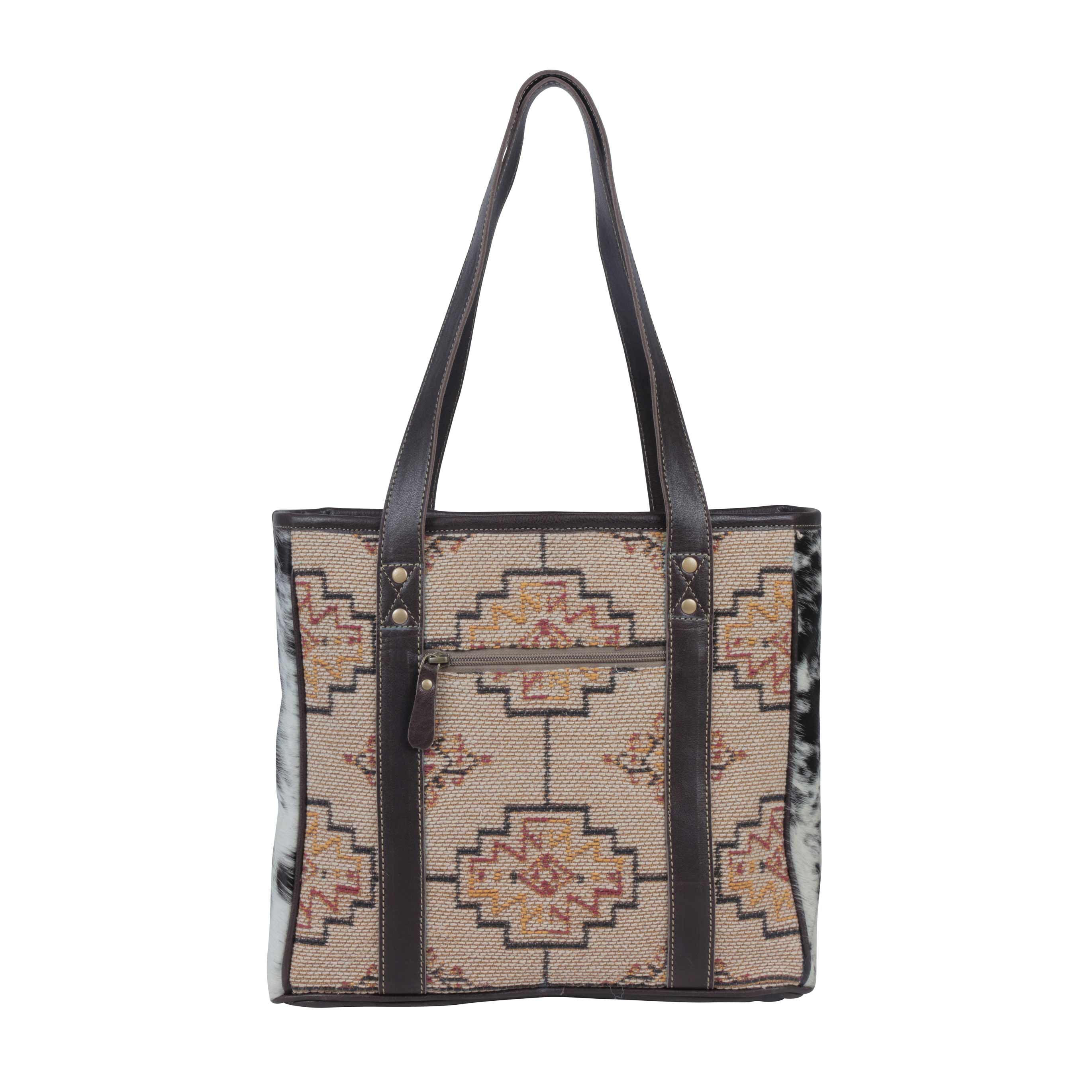 Fleur Hand-Tooled Bag