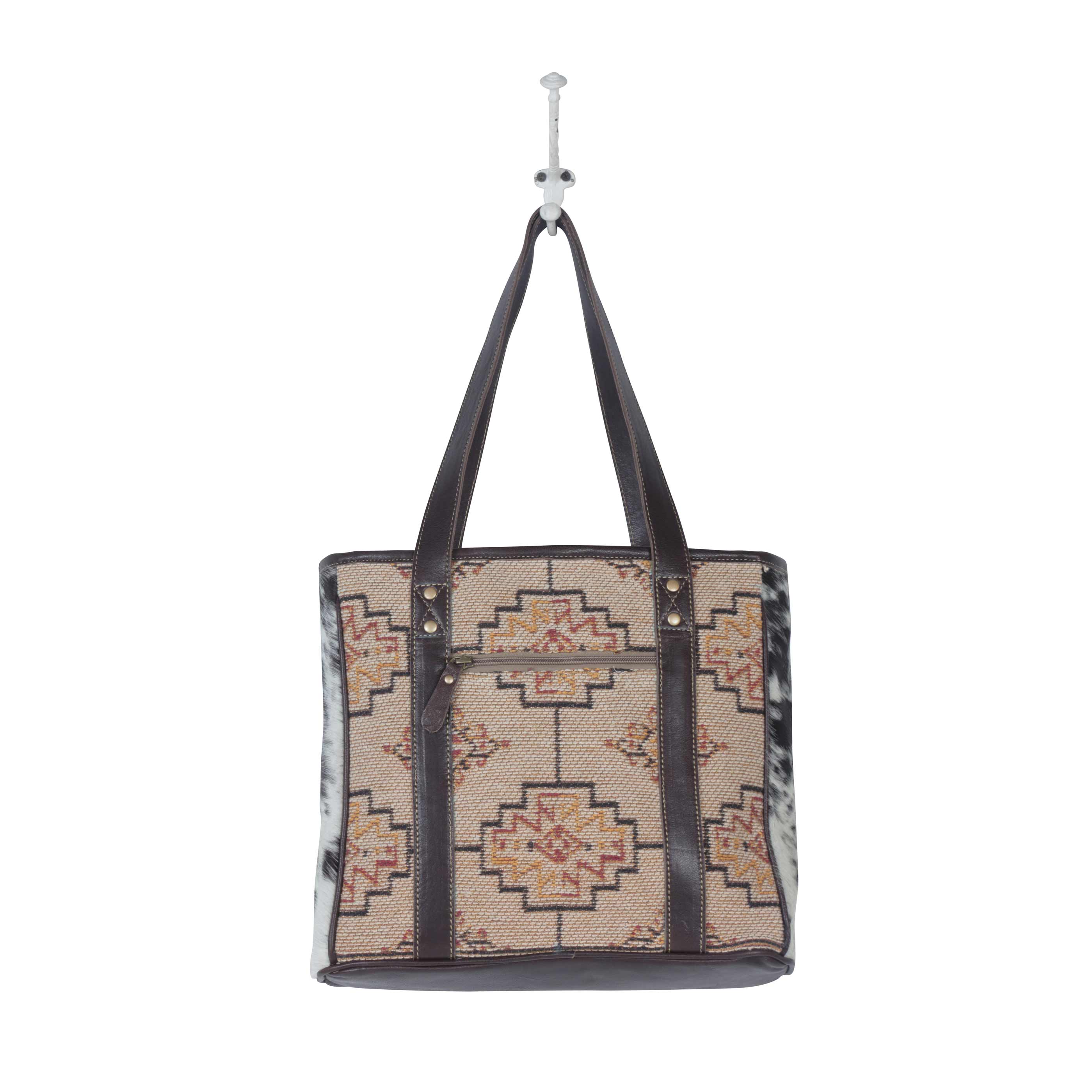 Fleur Hand-Tooled Bag