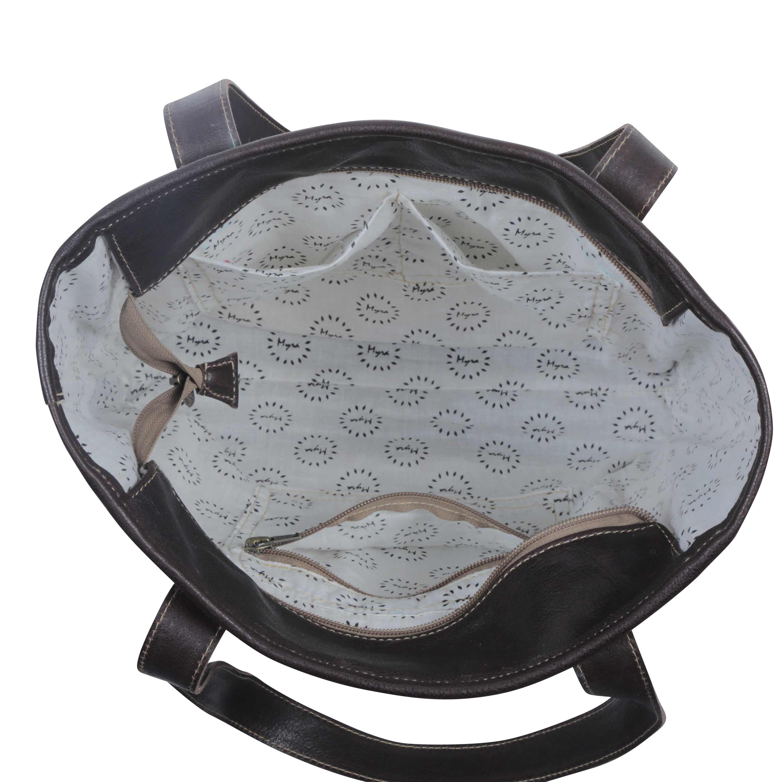 Fleur Hand-Tooled Bag
