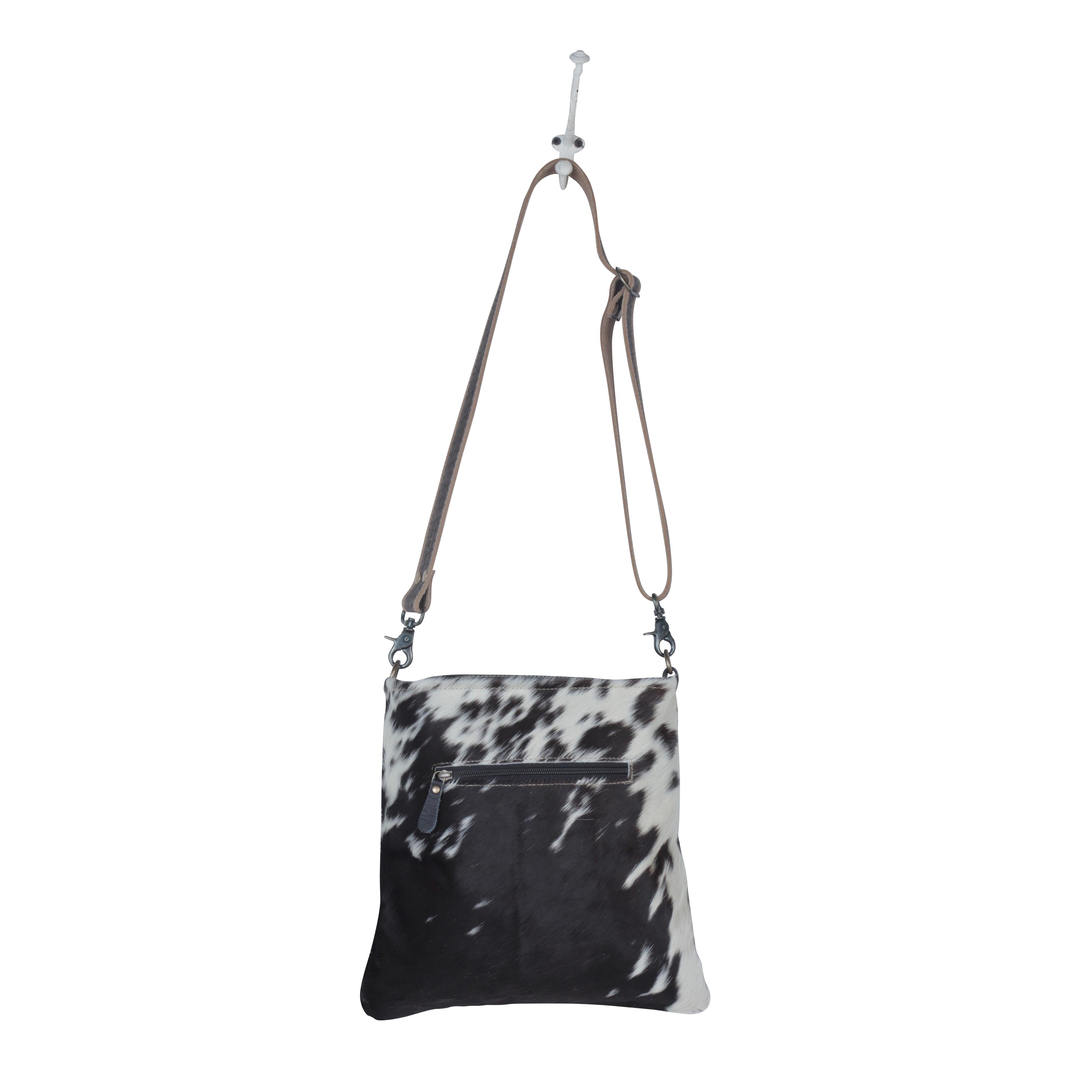 Flowering Hand-Tooled Bag
