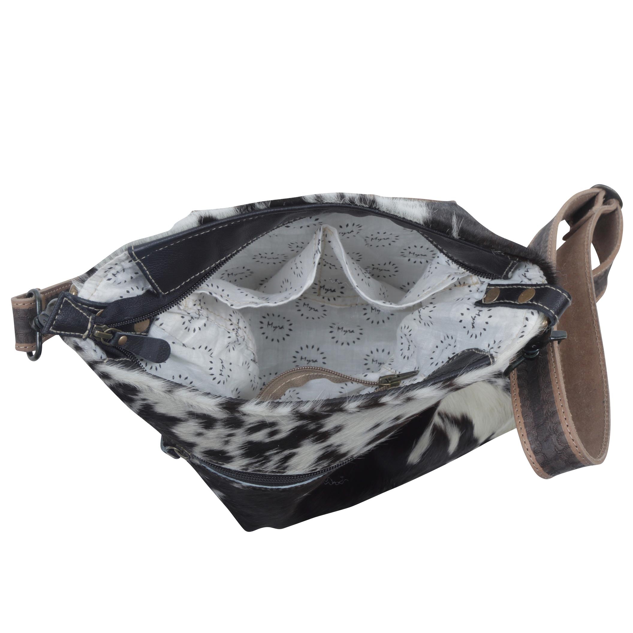Flowering Hand-Tooled Bag