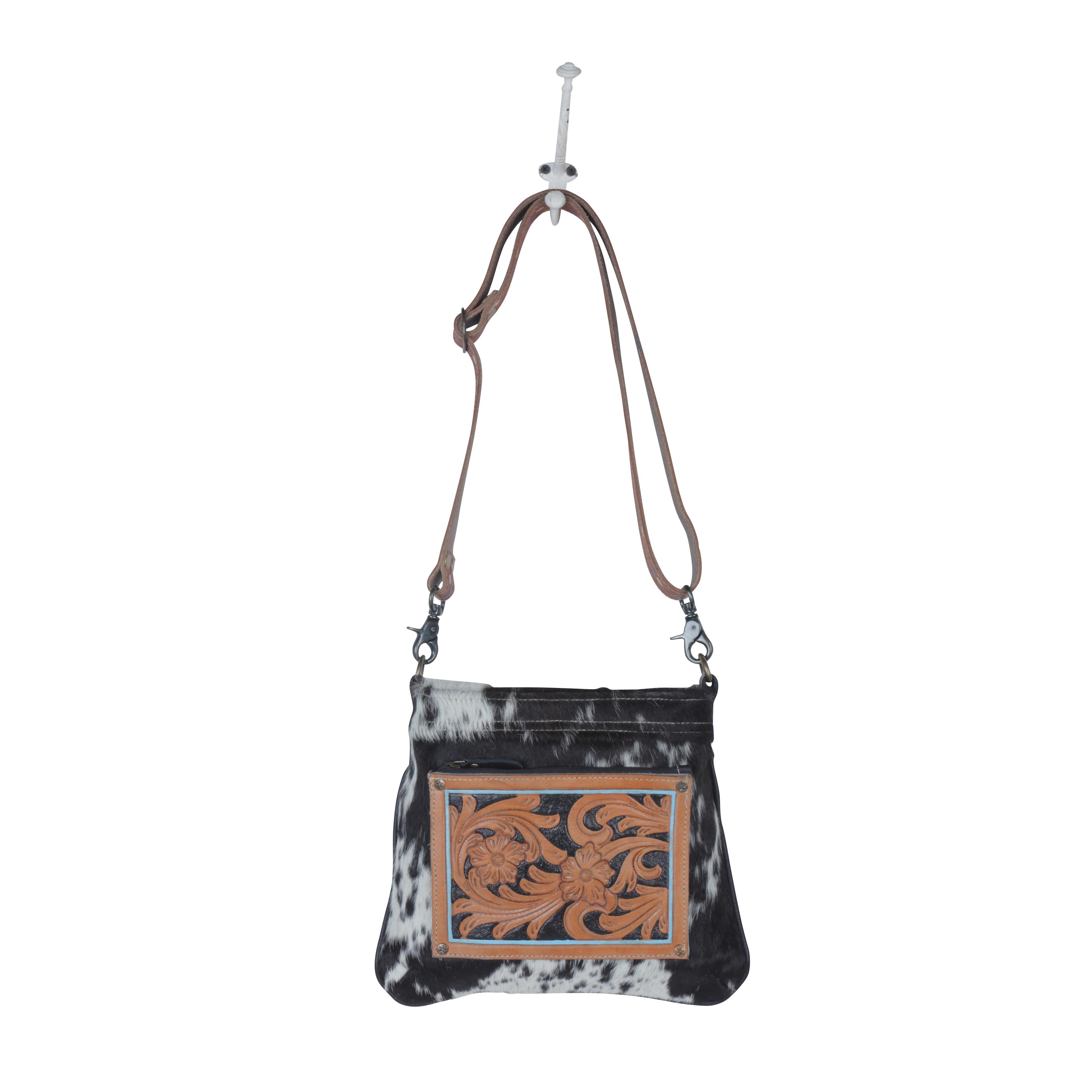 Lush Hand-Tooled Bag