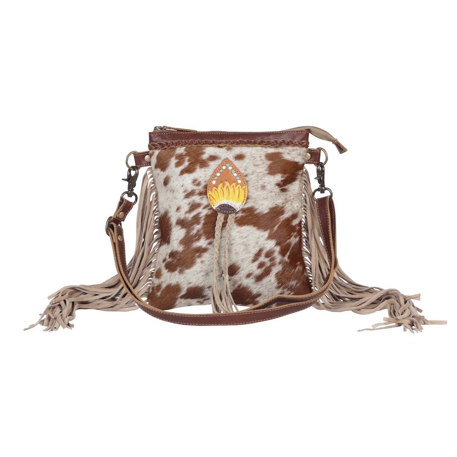 Eunoia Leather & Hairon Bag