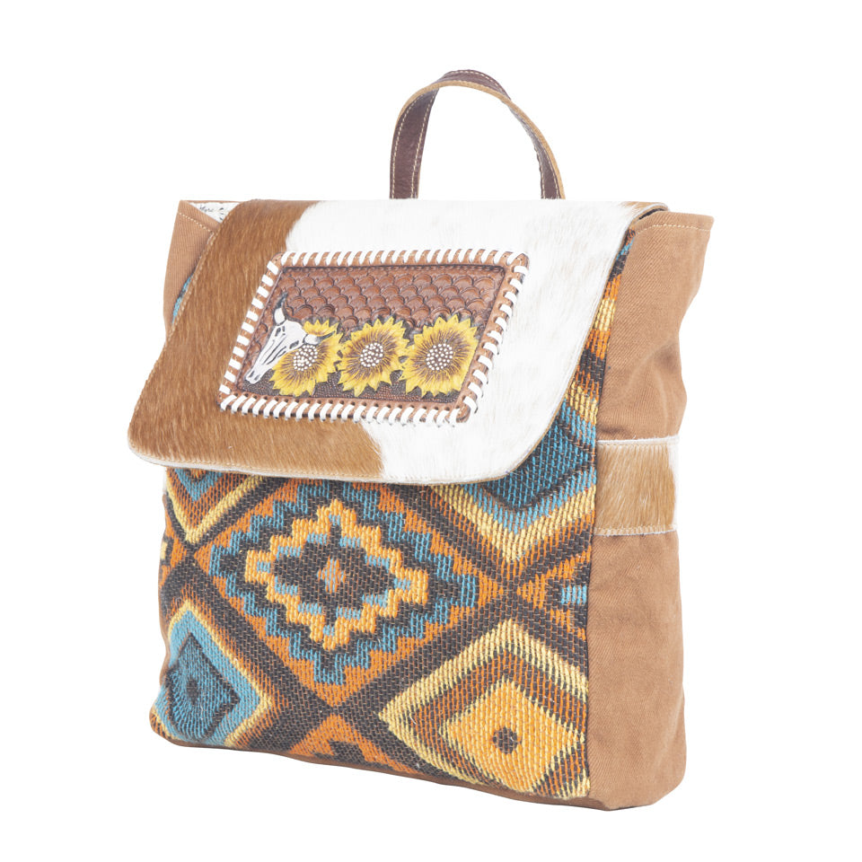 Primordial Hand-Tooled Bag