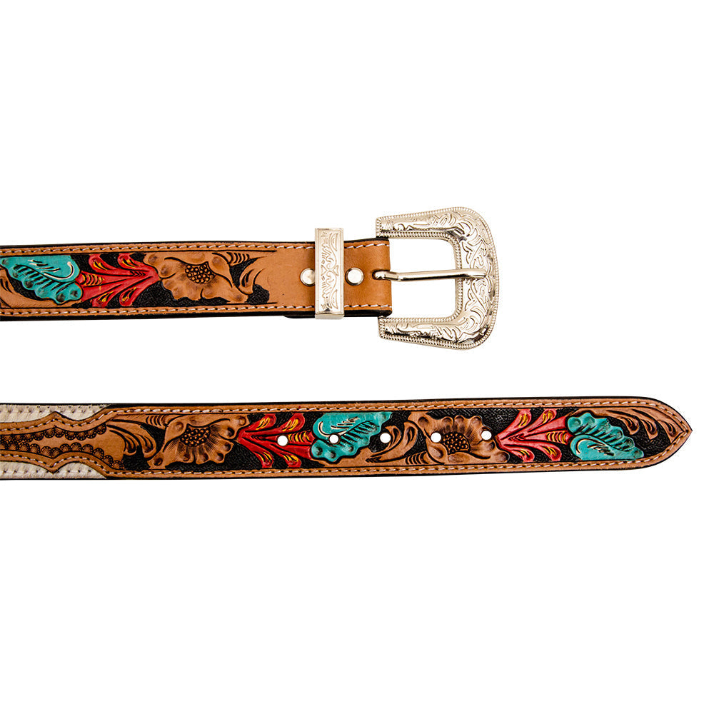 Cummerband Hand-Tooled Concho Women's Belt