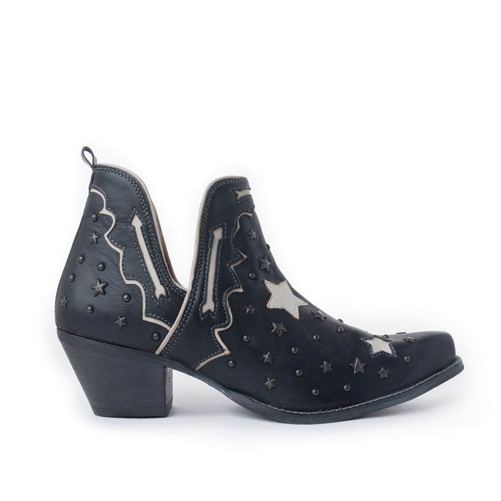 Lone Star Sky Split-Top Leather Boots