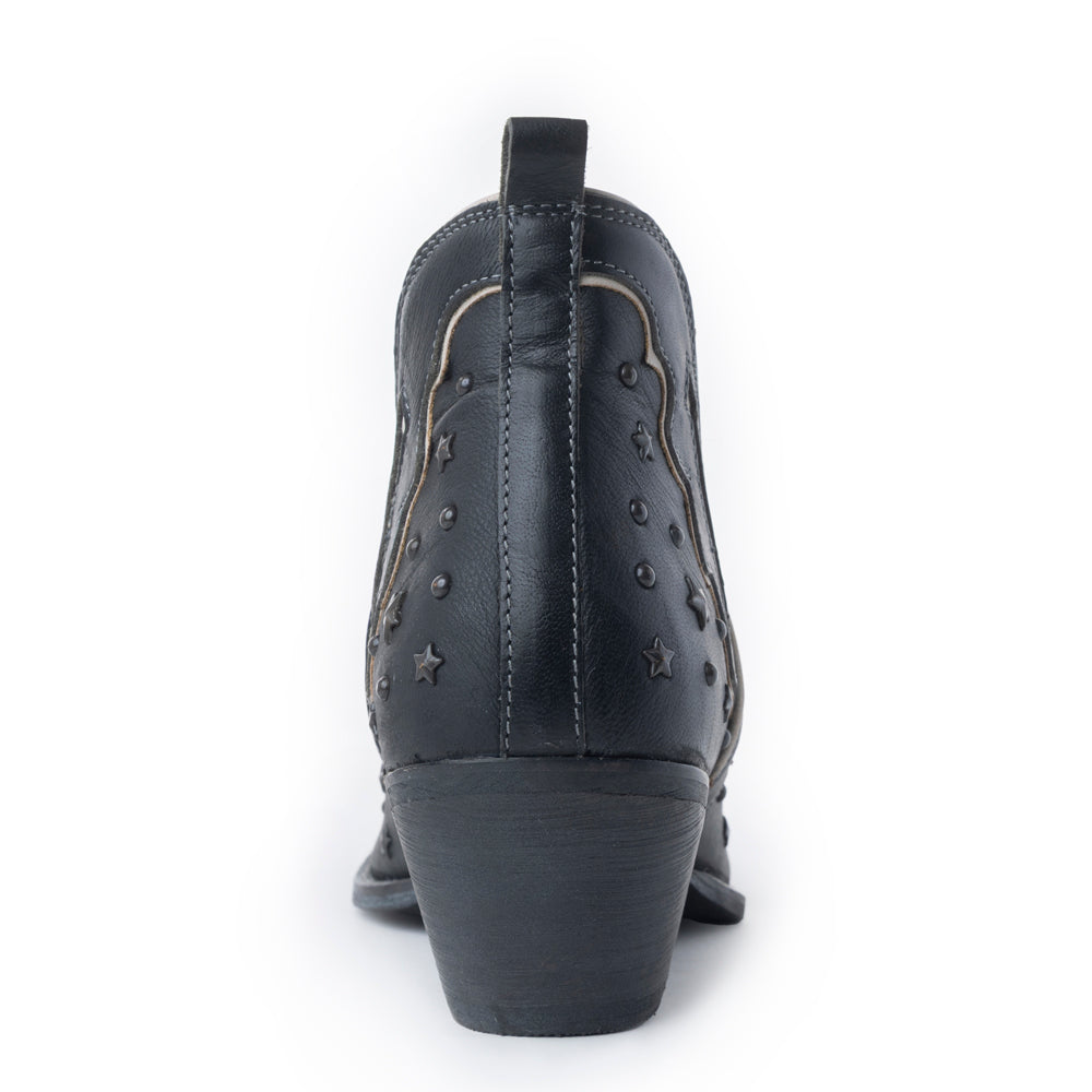 Lone Star Sky Split-Top Leather Boots
